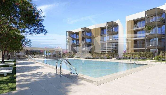 Wohnkomplex mit Gemeinschaftspool