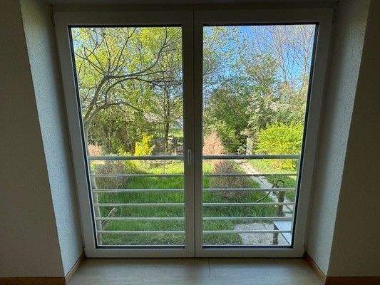 Schlafzimmer Ausblick