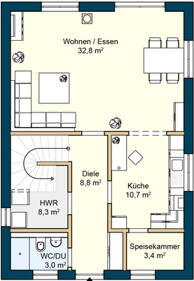 EFH 130 Grundriss Erdgeschoss