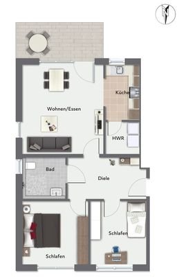 Grundriss Wohnungstypen_1_4