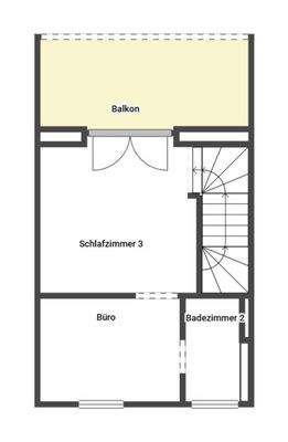 Grundriss Skizze 2.OG