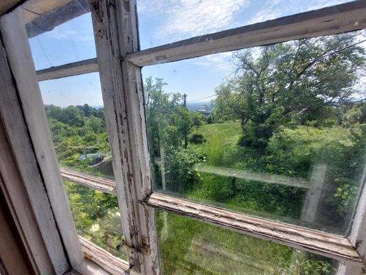 Ausblick vom Dachboden