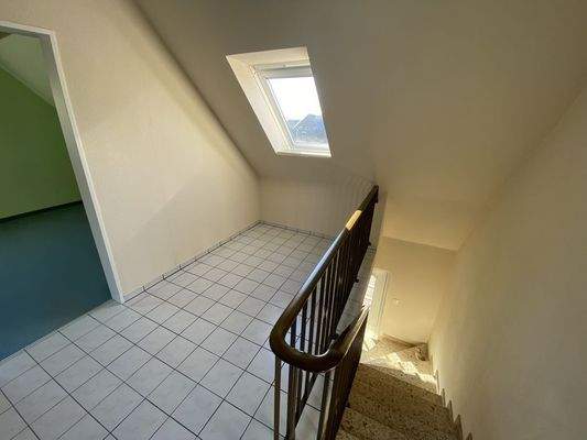 Der Flur im Obergeschoß