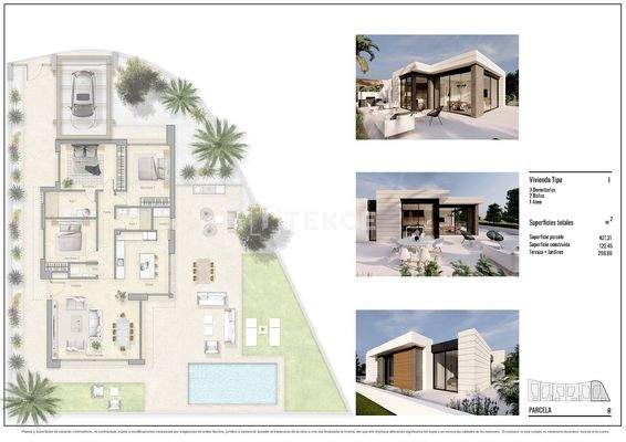 Detached Modern Villas on a Golf Resort in Pilar de la Horadada