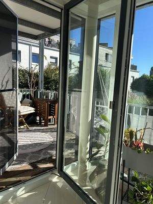 Balkon Ausgang Wohnen