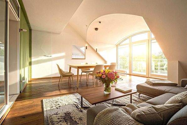 KI generiert - Wohn- und Essbereich