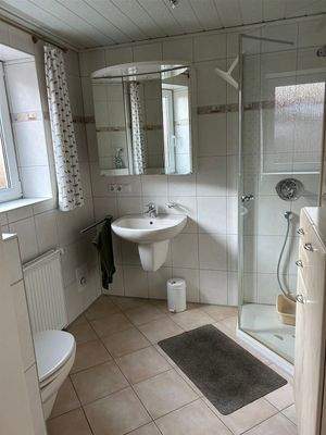 Bad EG mit Fußbodenheizung