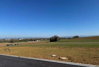 Blick in die Grundstücke