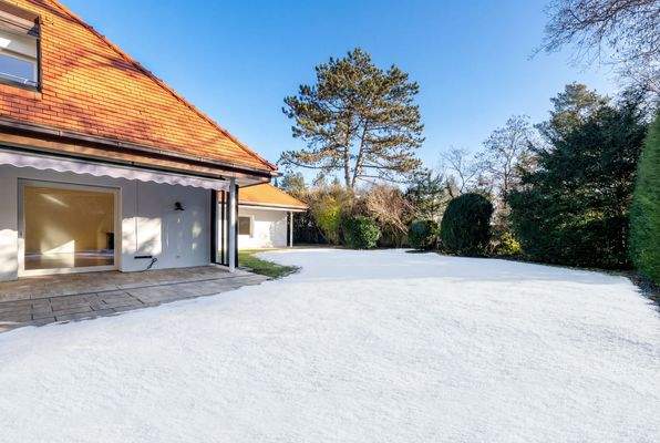 Garten in Südausrichtung