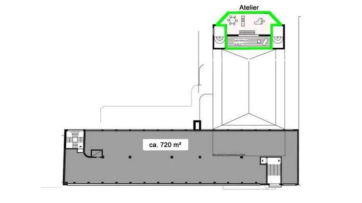 Zweites Obergeschoss