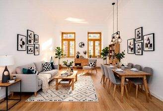 Beispiel möbliertes Zimmer