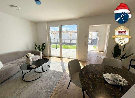 Wohnbereich mit Terrassenausgang