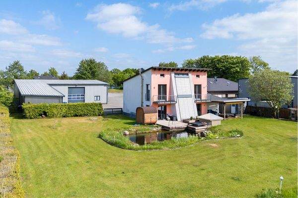 Rückansicht Wohnhaus