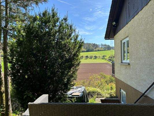 Blick von der Terrasse