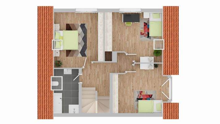 Grundriss Obergeschoss