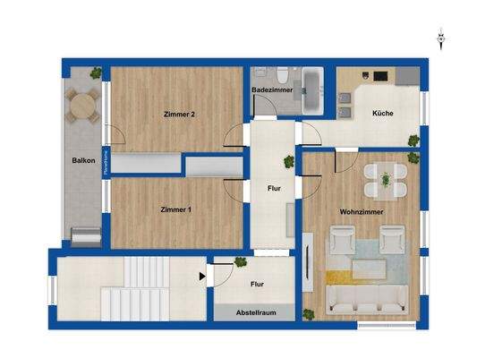 Grundriss - Dachgeschoss