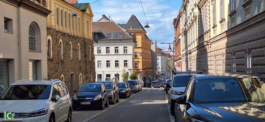 Blick zur Hernalser Hauptstraße