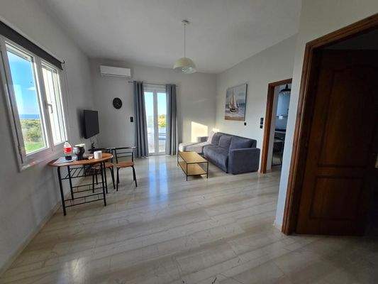 Kreta, Erfi: Bungalow mit Meerblick zu verkaufen