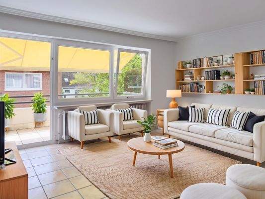 Wohnzimmer - Staging