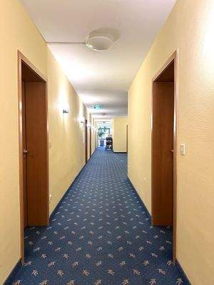 Flur außerhalb des Einheit