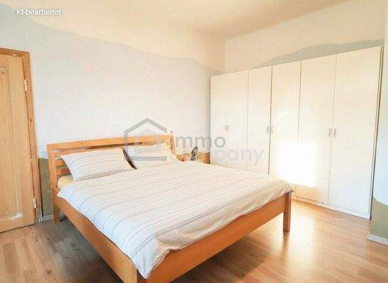 KI Bearbeitet - licht optimiert Schlafzimmer