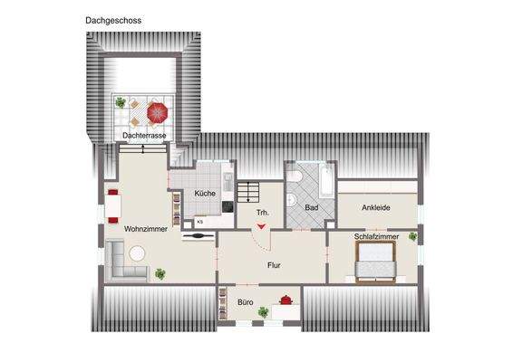 Grundriss Dachgeschoss