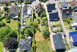 Grundstück von oben