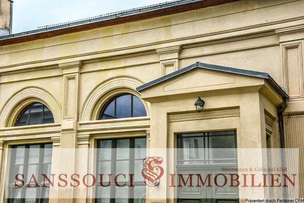 Eingangsbereich der Gewerbeeinheit