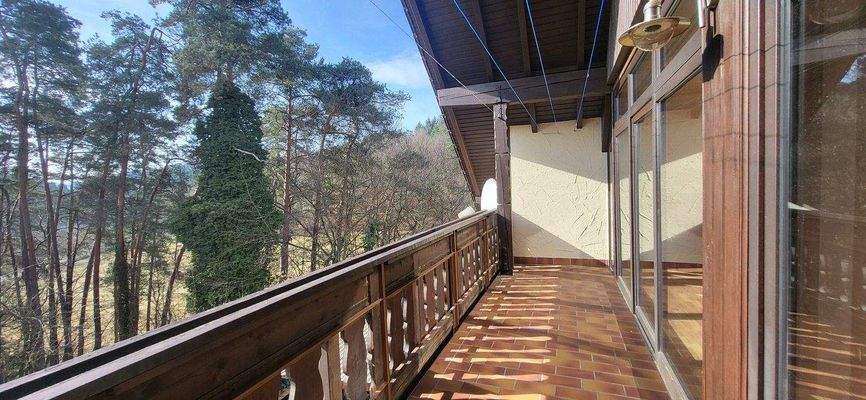 Viel Platz um draußen zu verweilen