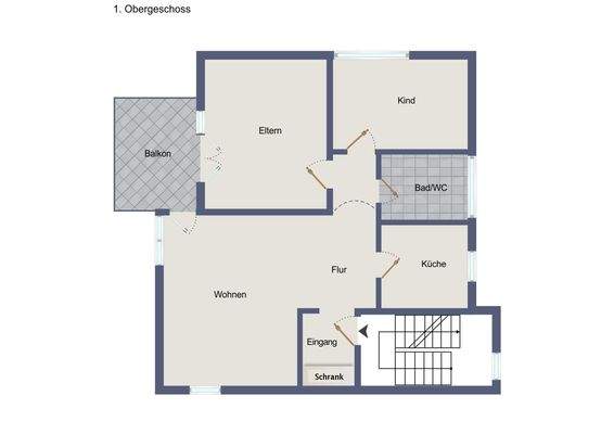 Grundriss-Illustration