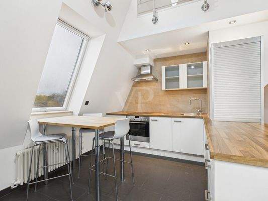 Essplatz mit Ausbilck