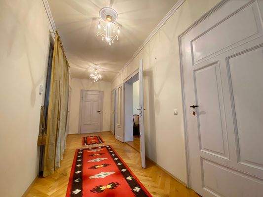 Dielenbereich im Obergeschoss