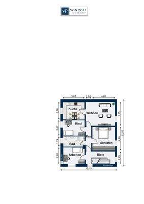 Grundriss 1.OG Nebenhaus