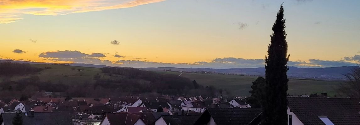 Ausblick Süd/West - Taunus