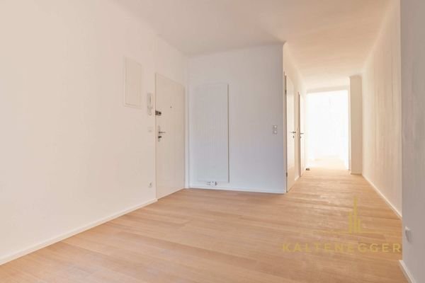 Vorraum ca. 27,17 m² - links Wohnungseingangstüre