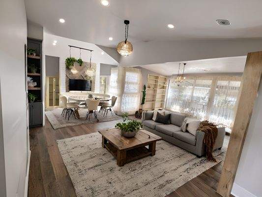 Homestaging - Wohn-/Essbereich