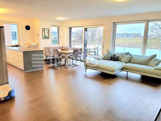 Wohn-Essraum mit Dachterrasse