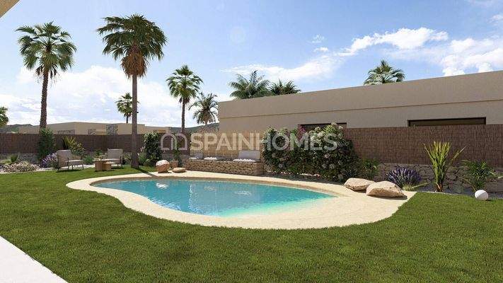 Elegant Houses with Private Pools in a Top Murcia Resort