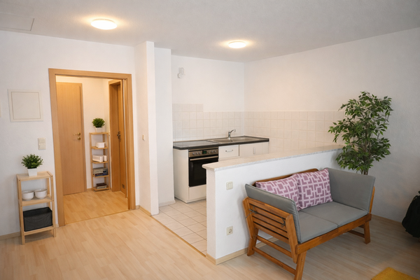 Küchenbereich, Einrichtungsbeispiel