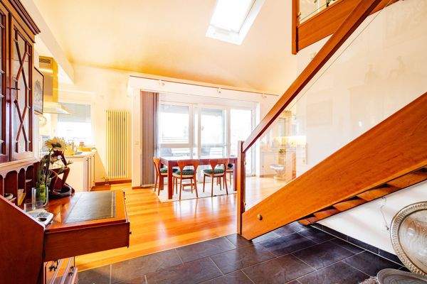 Blick in den Wohnbereich