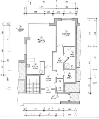 Grundriss Wohnung Am Grünen Kranz, Rendsburg