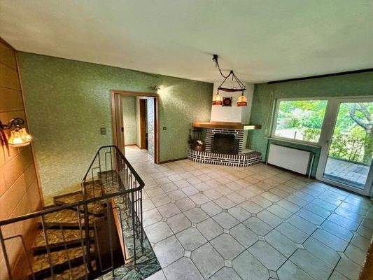 Diele mit Kamin