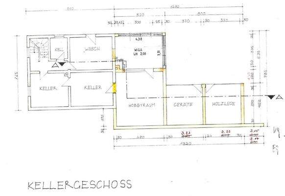 Grundriss - Kellergeschoss
