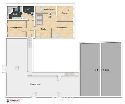 Planskizze Hauptgebäude DG