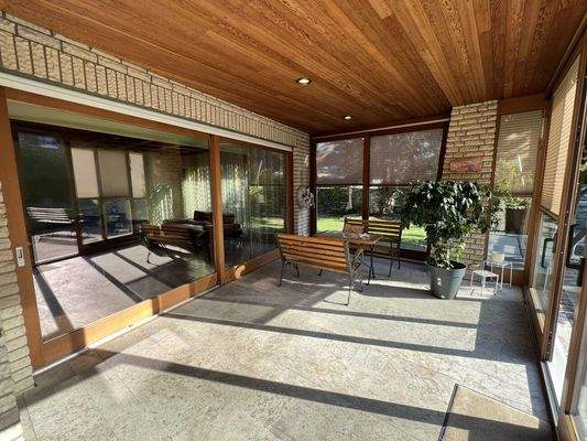 Sonniger Wintergarten