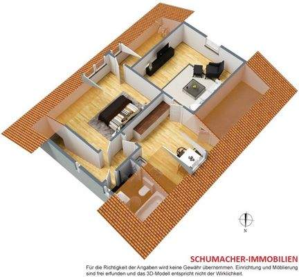 Grundriss der Wohnung
