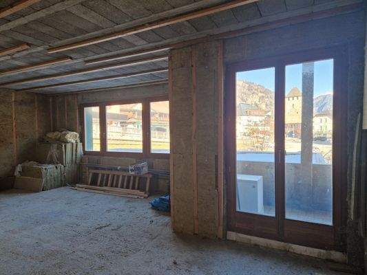 Wohnung Top 1 im 1. OG im Rohbau-Zustand