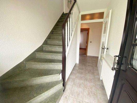 massiv gebaute Treppe