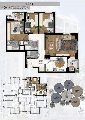 Brand New Spacious Apartments Near the Main Road in Bayraklı