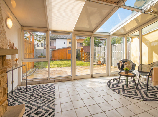 Wintergarten + Terrasse